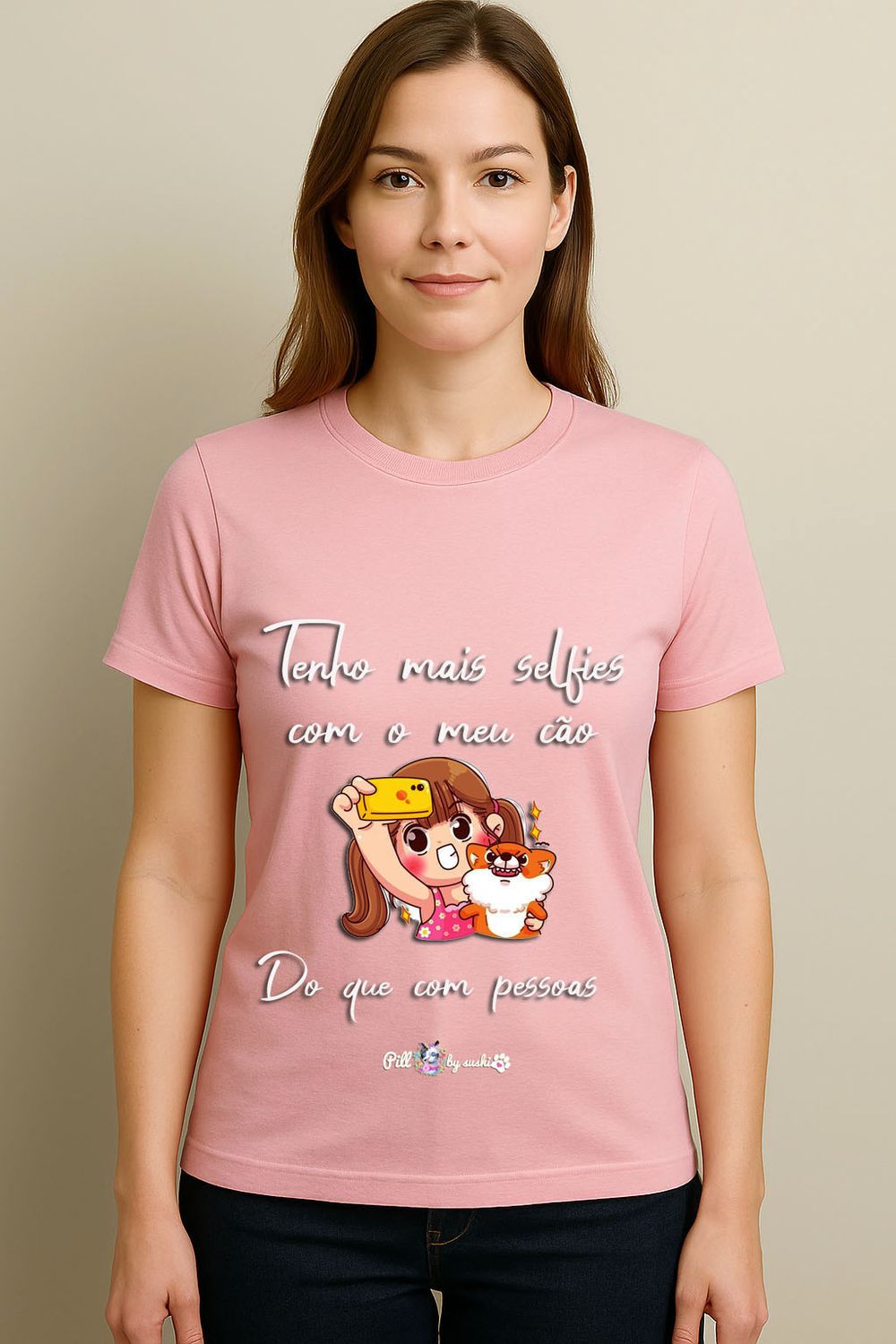 T-shirt com frases