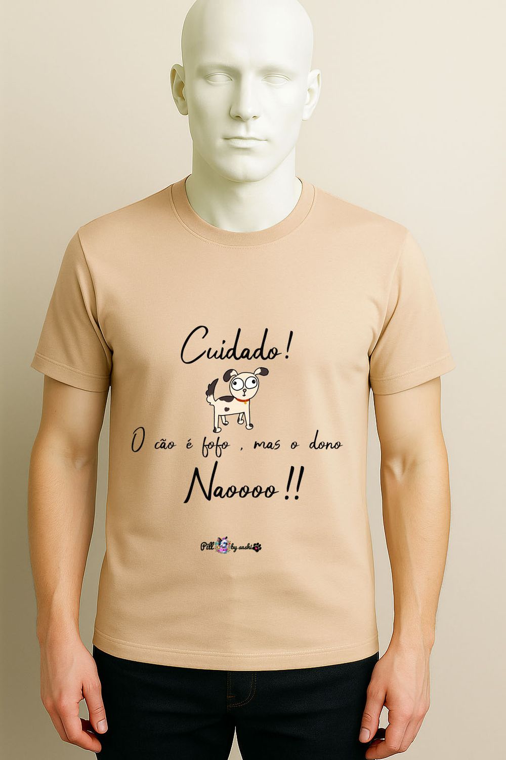 T-shirt com frases
