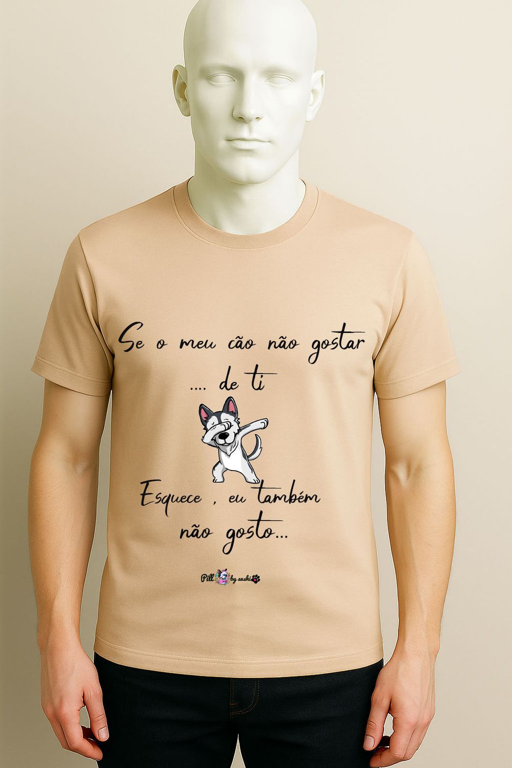 T-shirt com frases