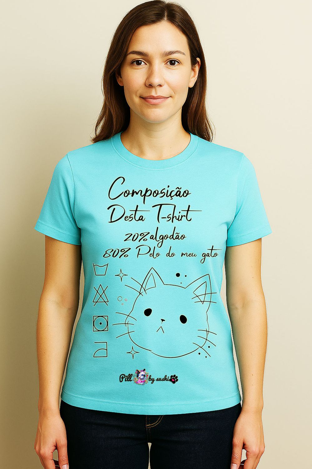 T-shirt com frases