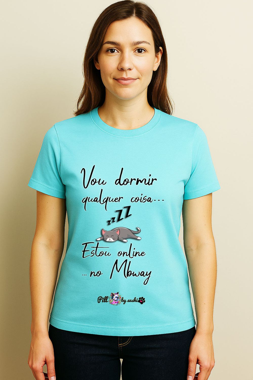 T-shirt com frases
