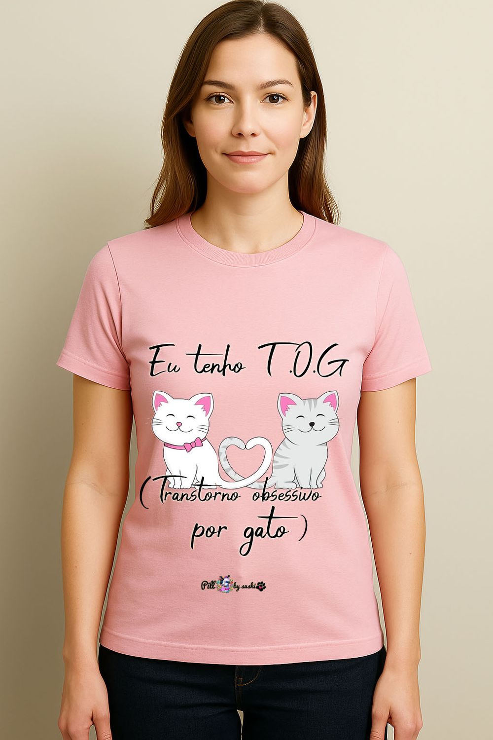 T-shirt com frases