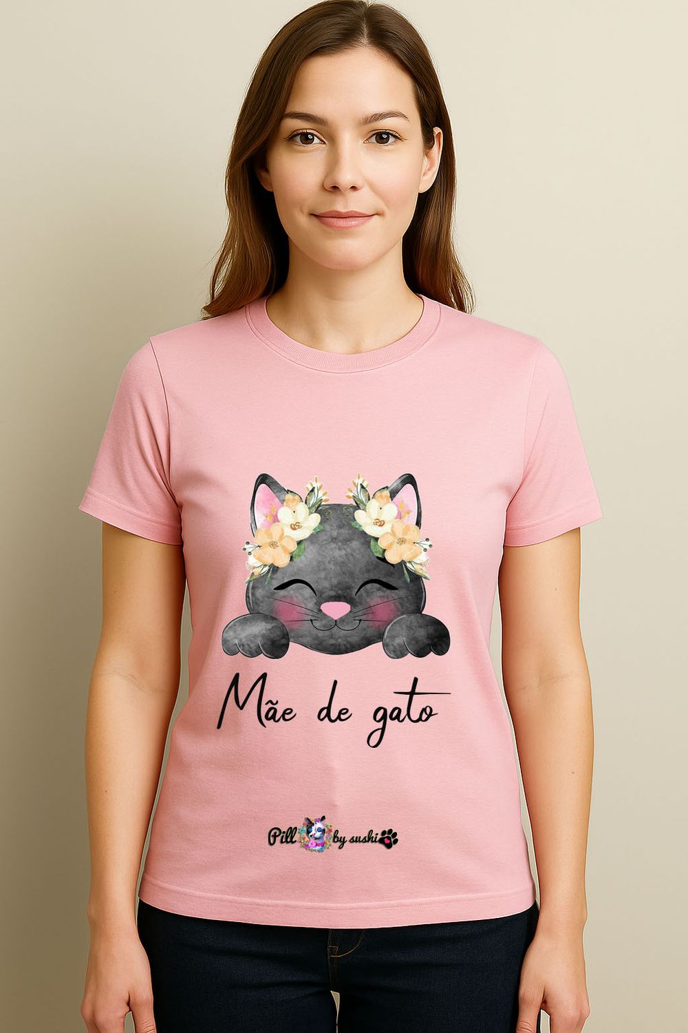 T-shirt com frases