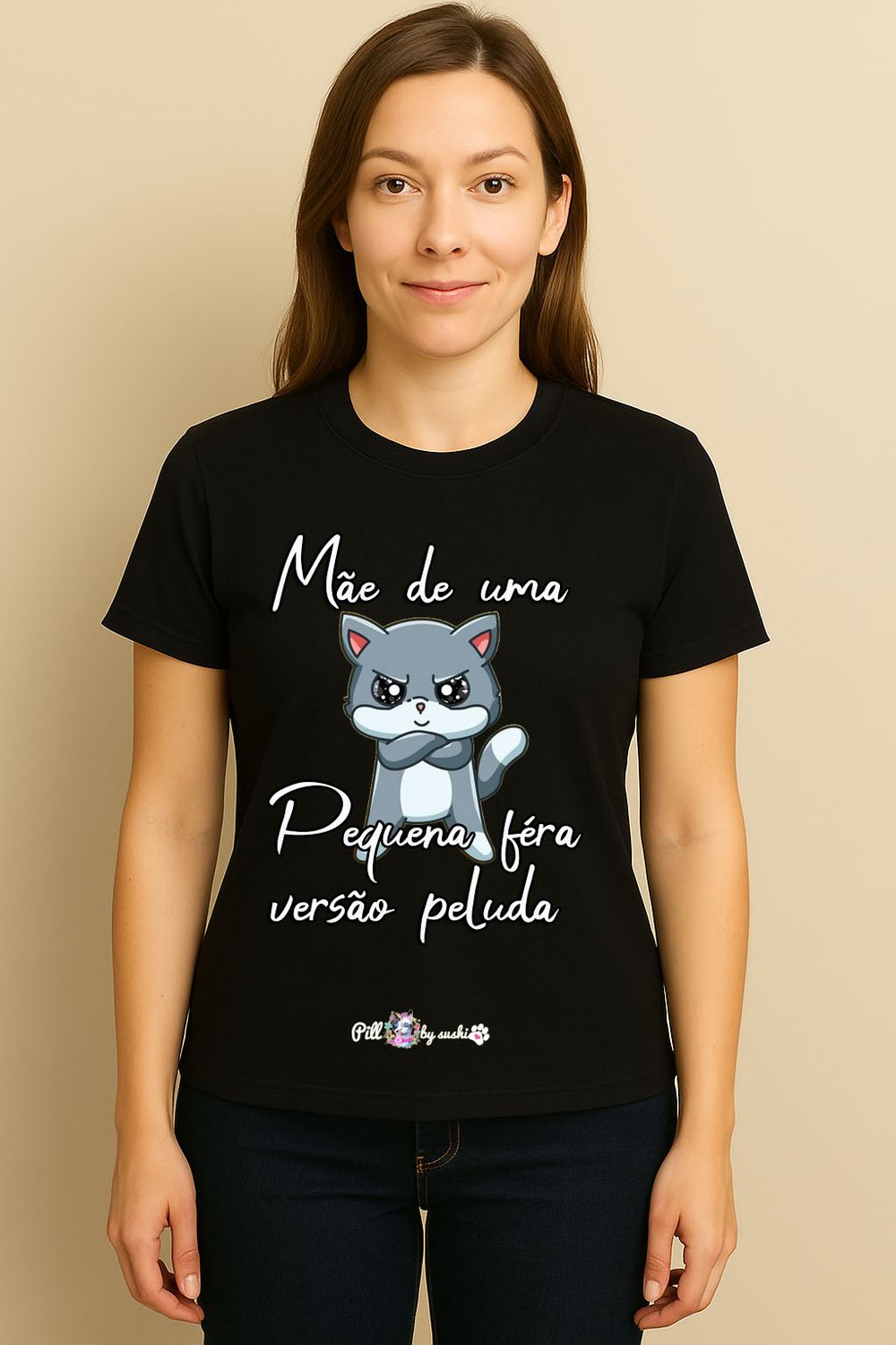 T-shirt com frases