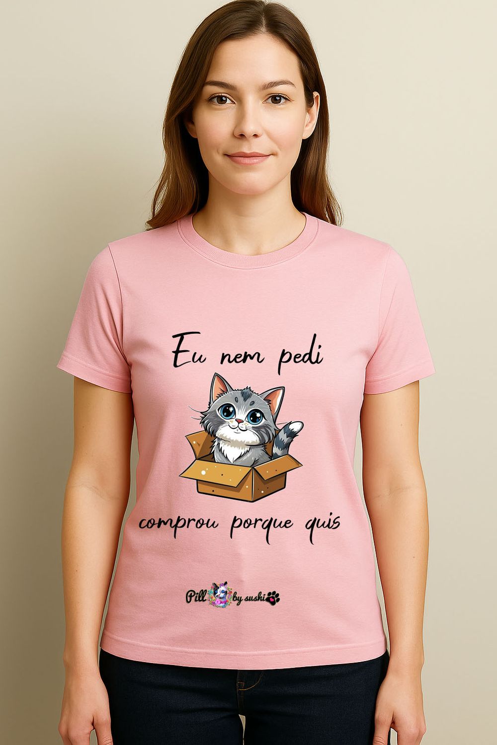 T-shirt com frases