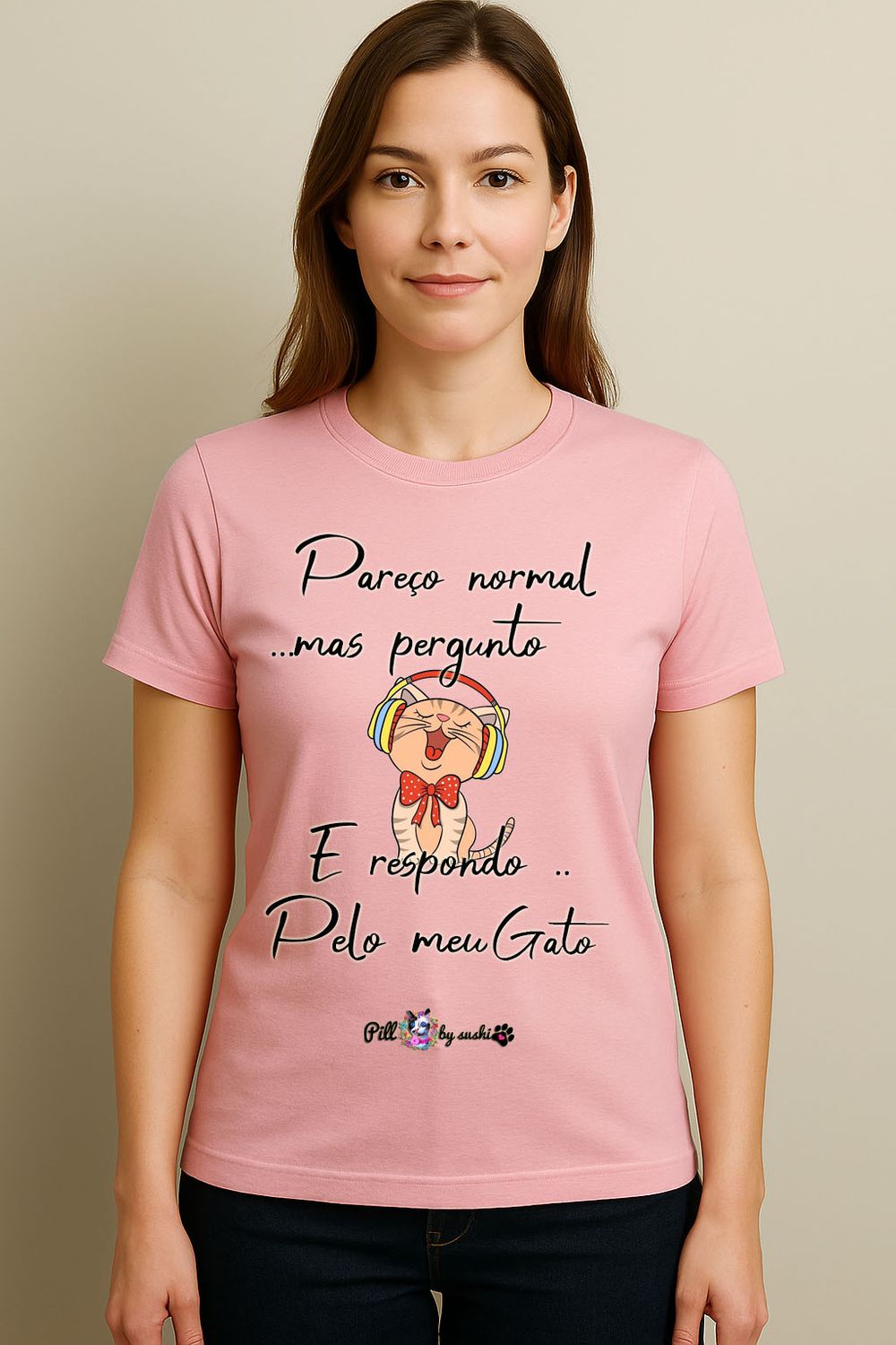 T-shirt com frases