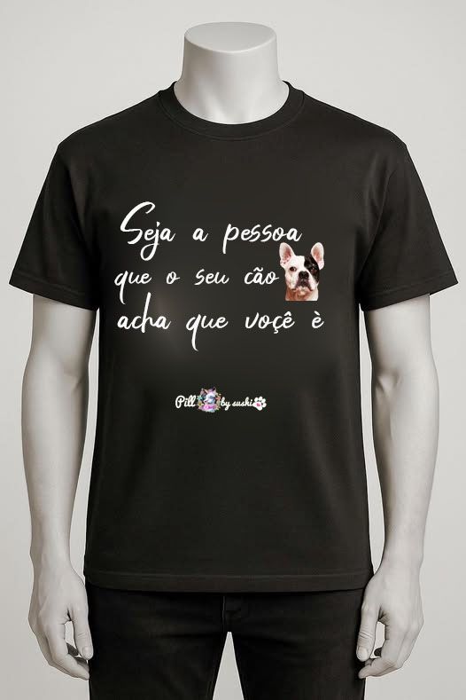 T-shirt com frases
