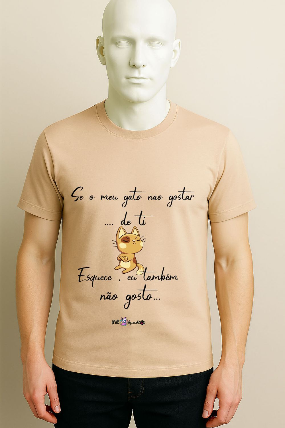 T-shirt com frases