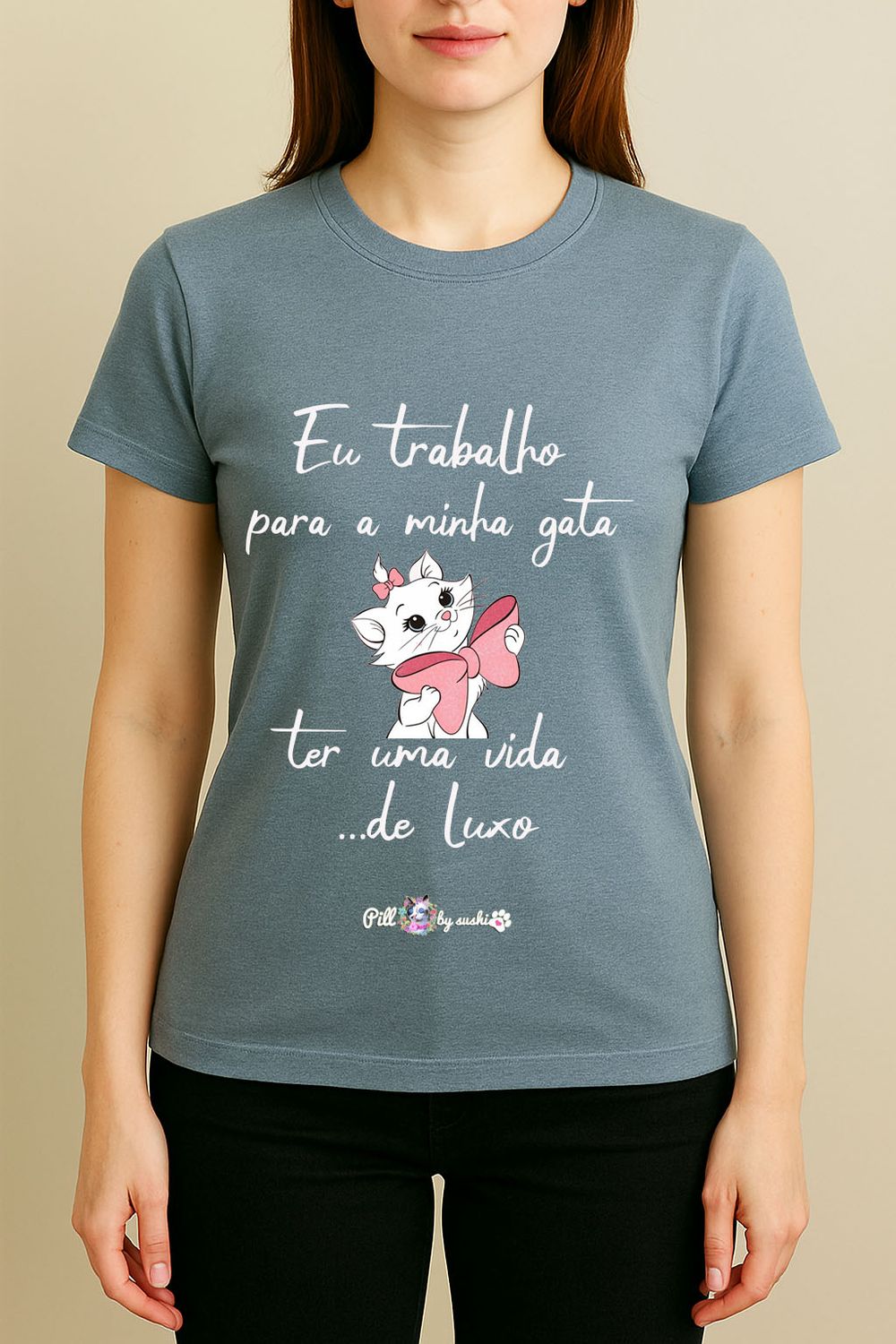 T-shirt com frases