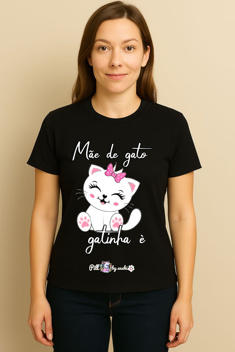 T-shirt com frases