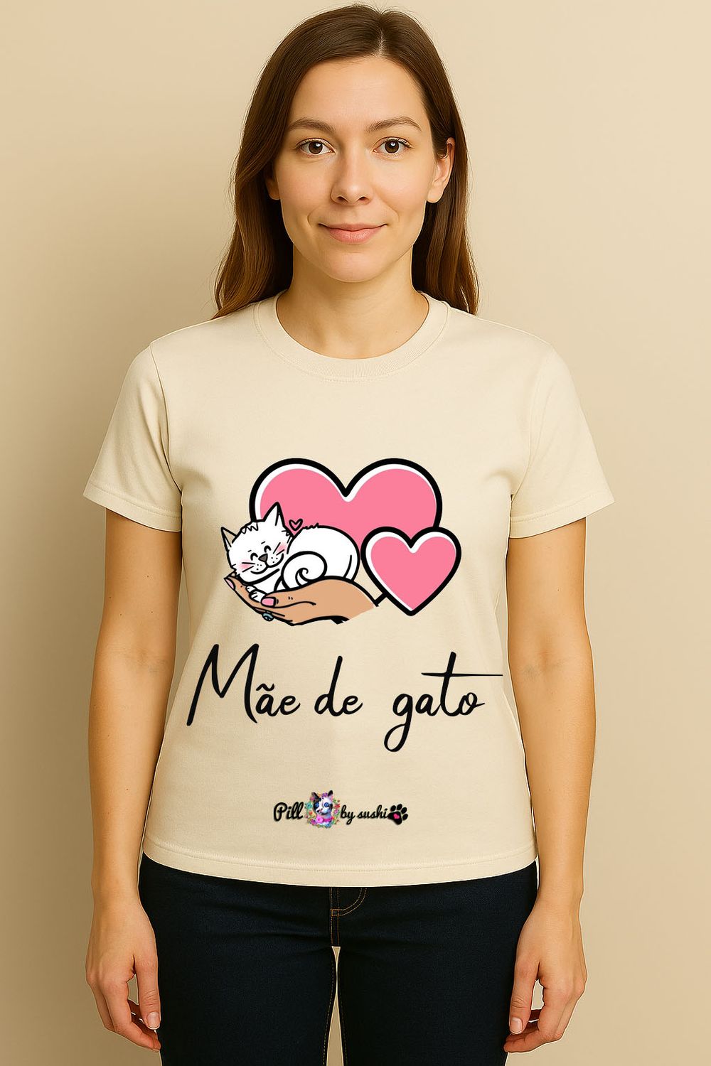 T-shirt com frases