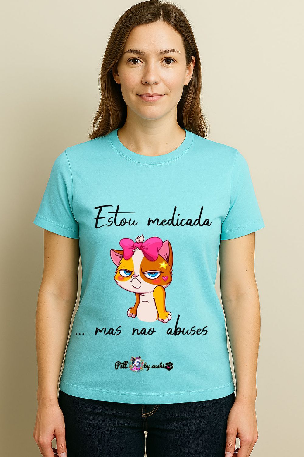 T-shirt com frases