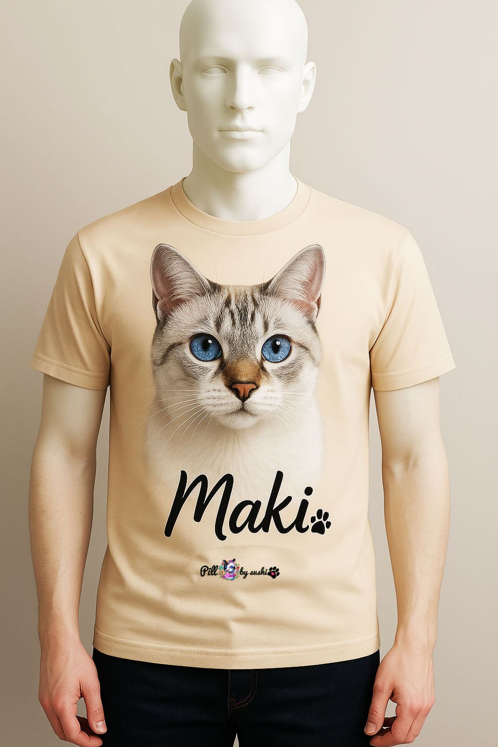 T-shirt animais de estimação personalizados