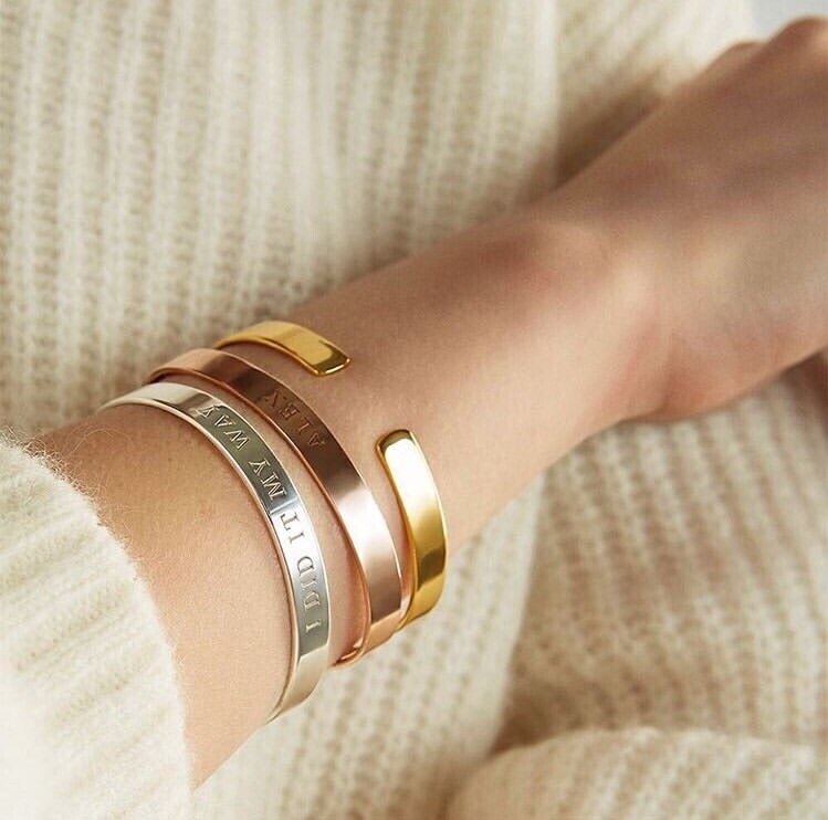 Name Engraved Bracelet