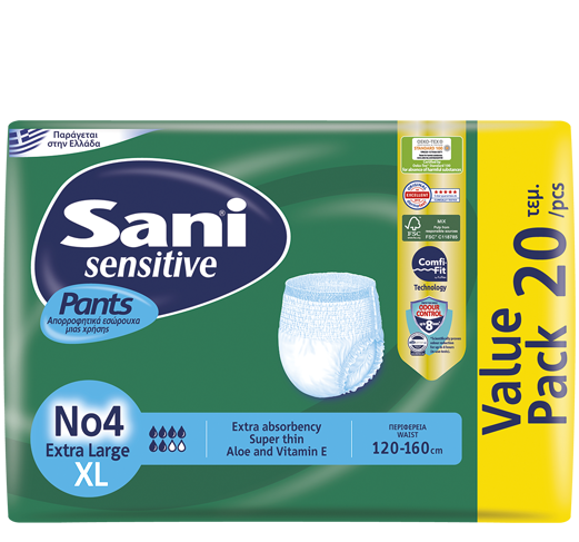 Sani Sensitive Pant Size X Large (value pack 20 pcs)