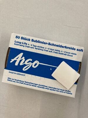 Argo-Sublimier Schneiderkreide, soft - Long-Life