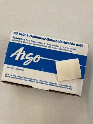 Argo-Sublimier Schneiderkreide,soft - Standard