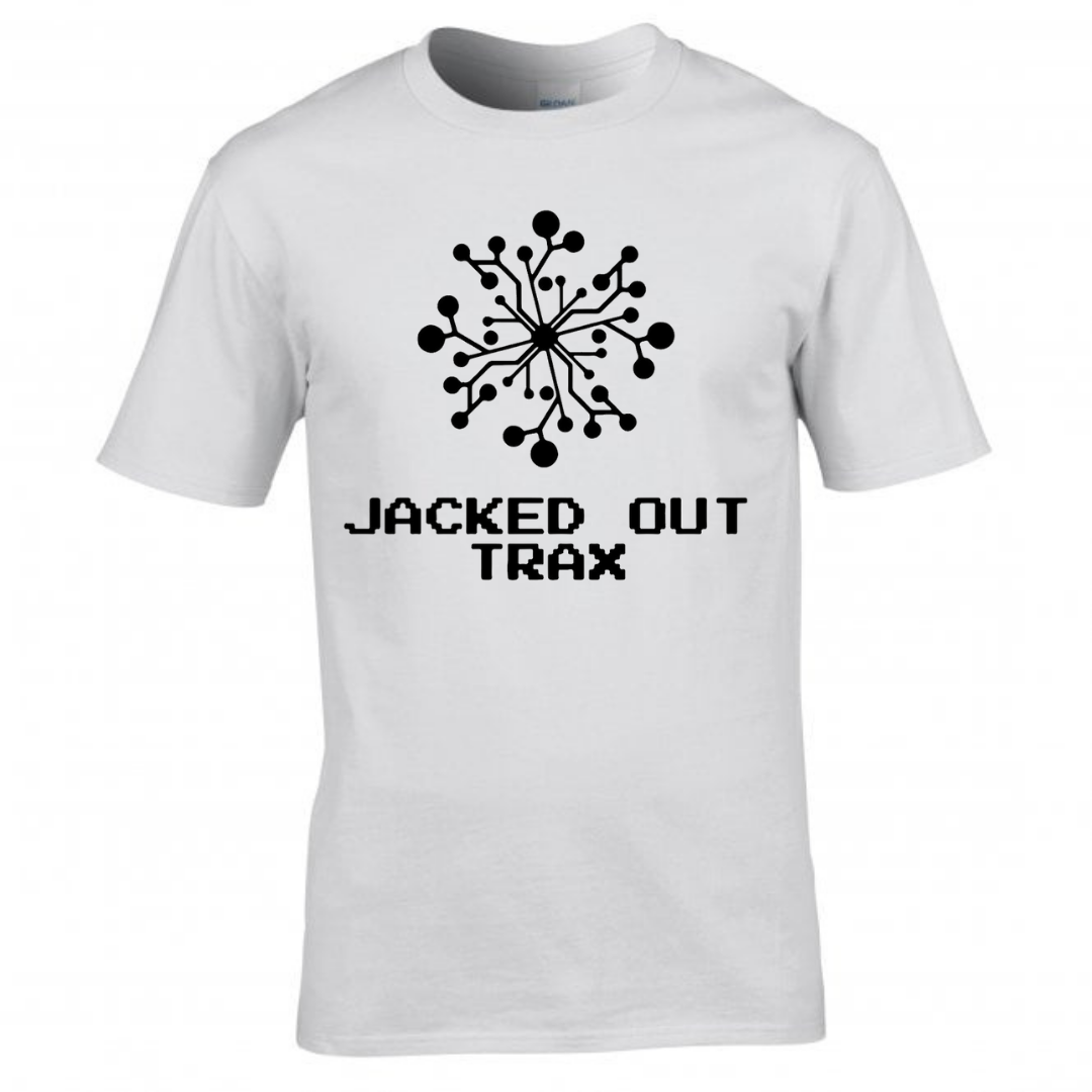 JACKED OUT TRAX T-SHIRT (WHITE)