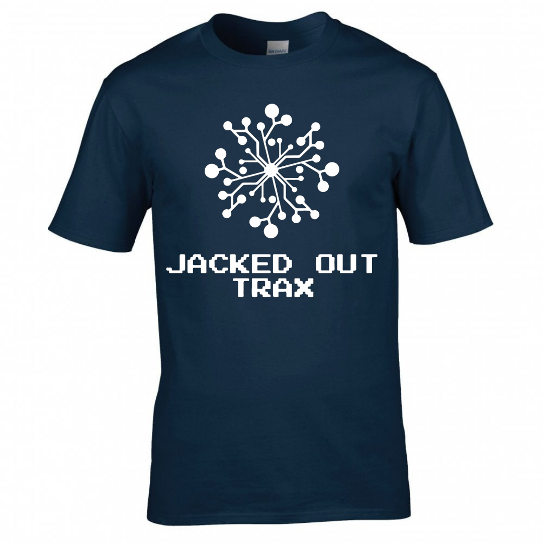 JACKED OUT TRAX T-SHIRT (NAVY)