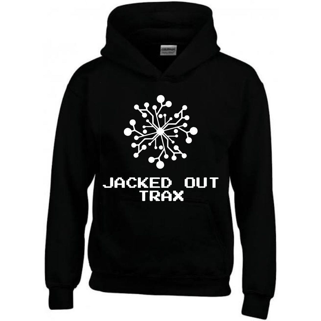 JACKED OUT TRAX HOODIE (BLACK)