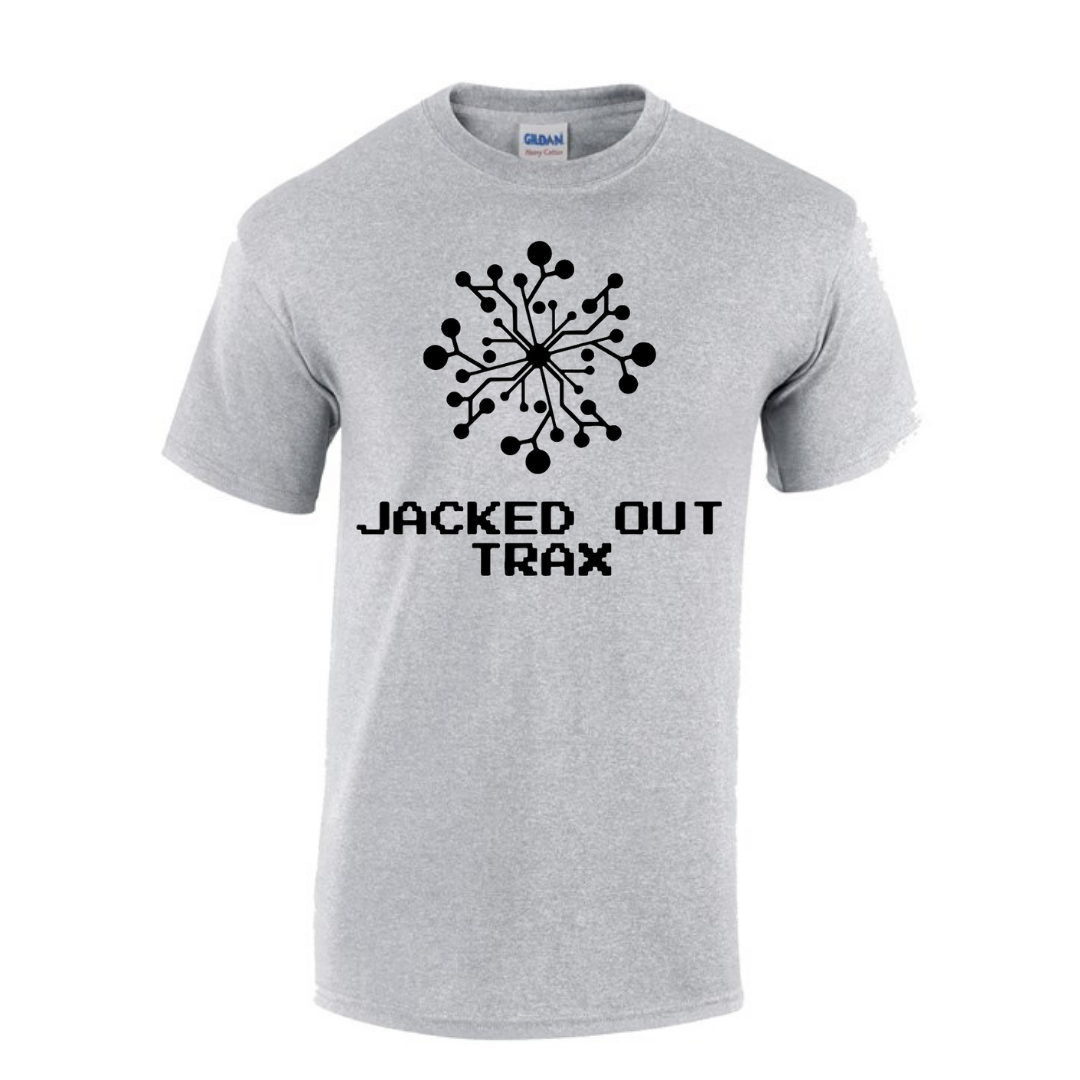 JACKED OUT TRAX T-SHIRT (GREY)
