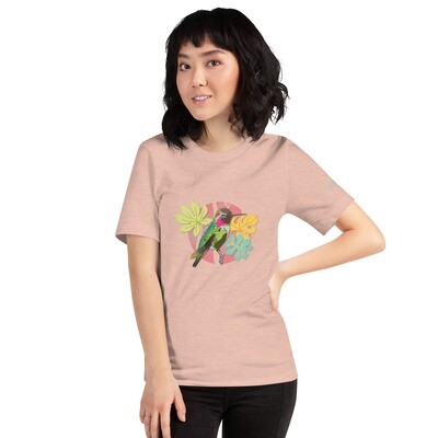 “Vida Colorida„ Unisex t-shirt heather prism peach