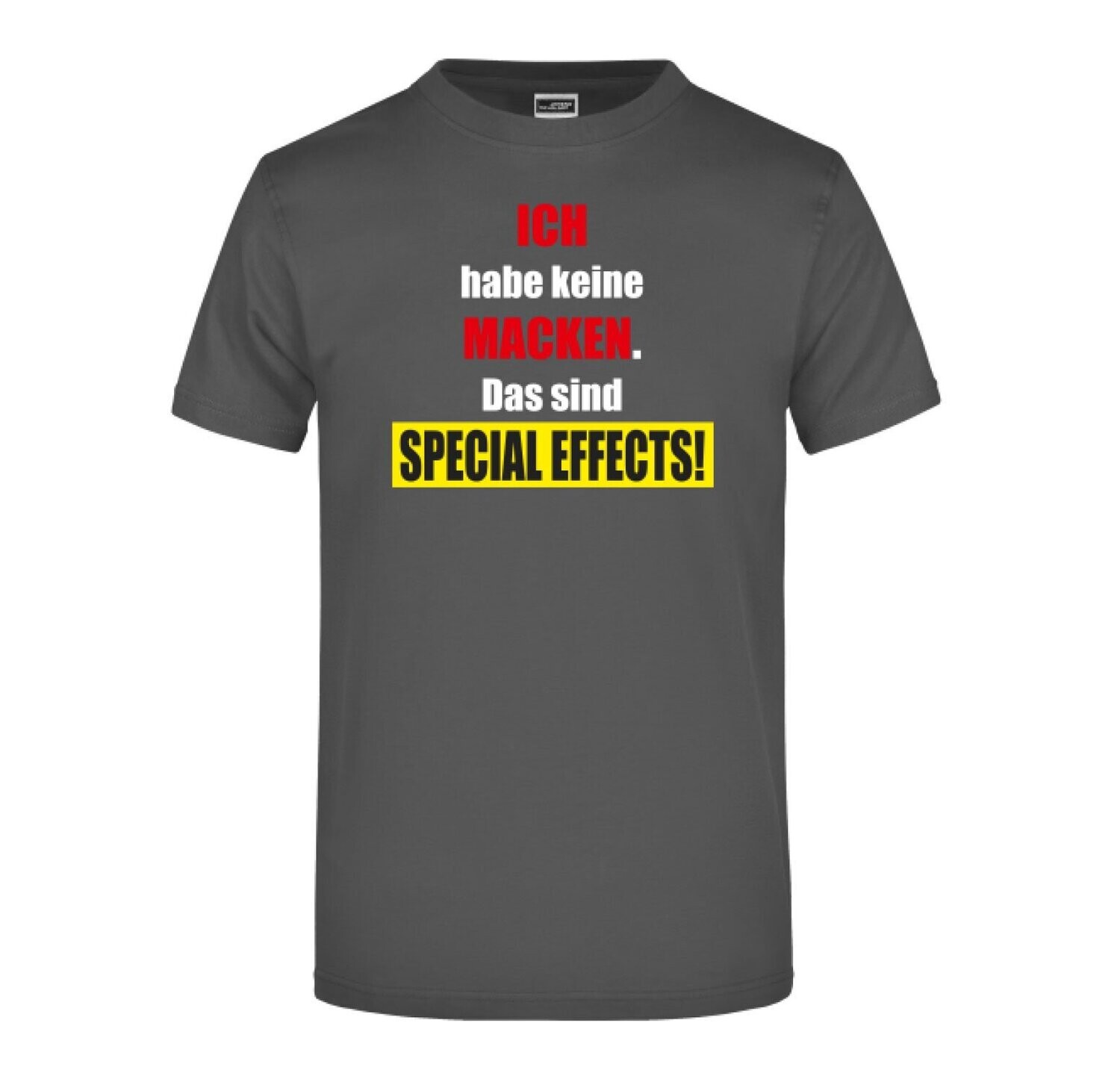 T-Shirt "SPECIAL EFFECTS", T-Shirt-Farbe: Graphite