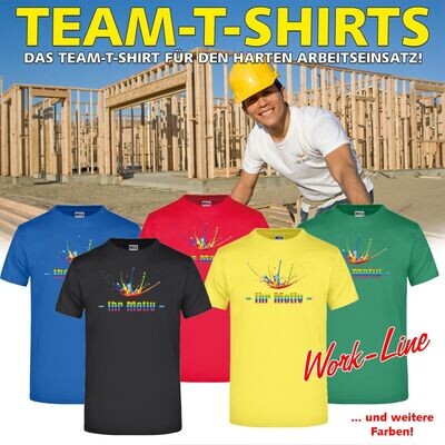 Team-T-Shirt Work-Line