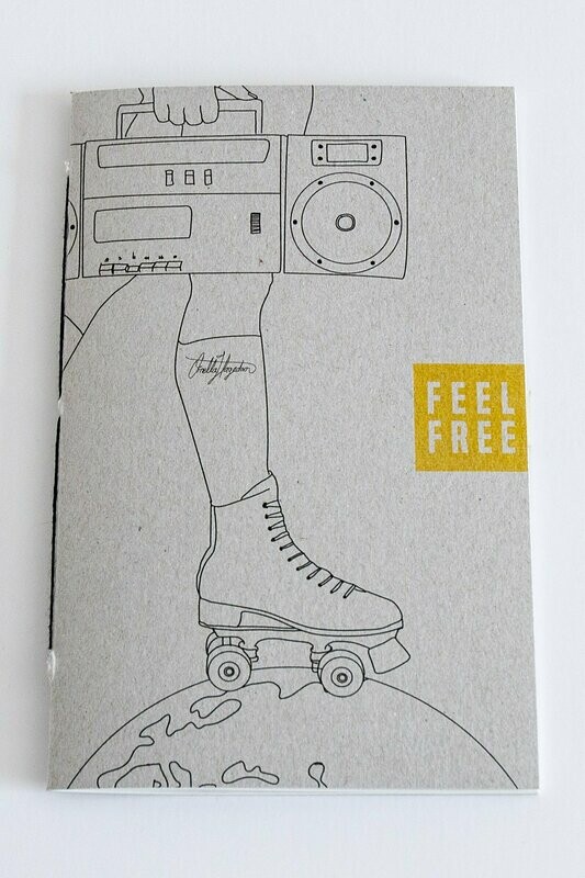 NOTIZHEFT "FEEL FREE"