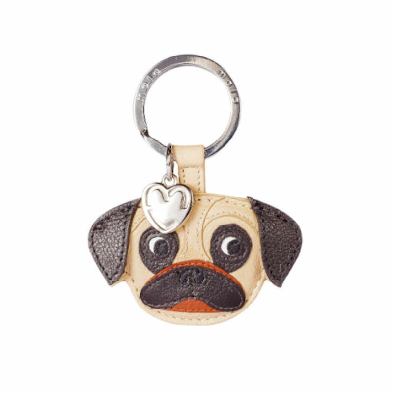 Pug Keyring