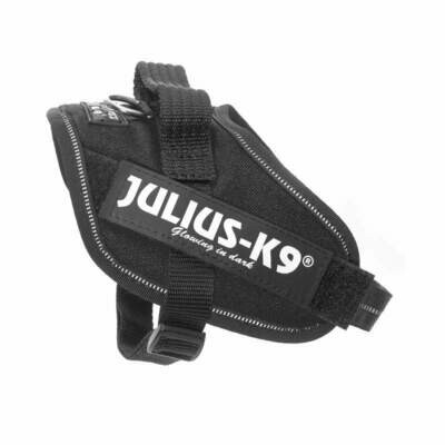 Julius-K9 Pug Harness Black