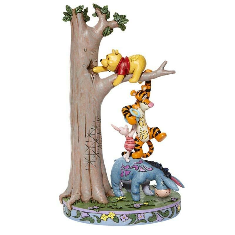 Winnie the Pooh, Tigro, Ih-Oh e Pimpi - H 22 cm - 6008072