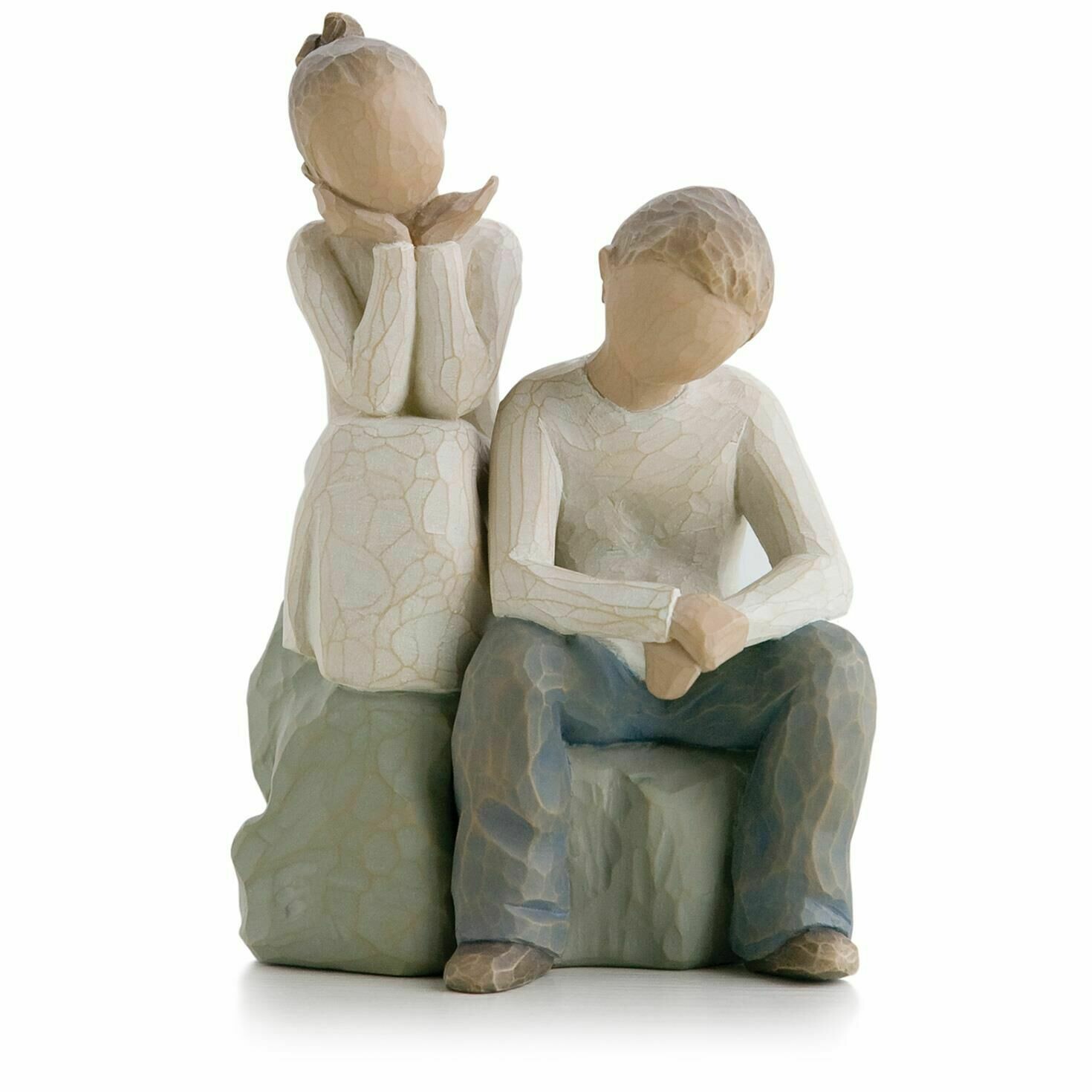 BROTHER & SISTER - H 14 cm - 26187 Willow Tree