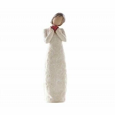 JE T'AIME (I LOVE YOU) H. 21 cm. - 26231 WILLOW TREE