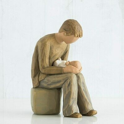 NEW DAD - H 14 cm - 26129 WILLOW TREE (G)