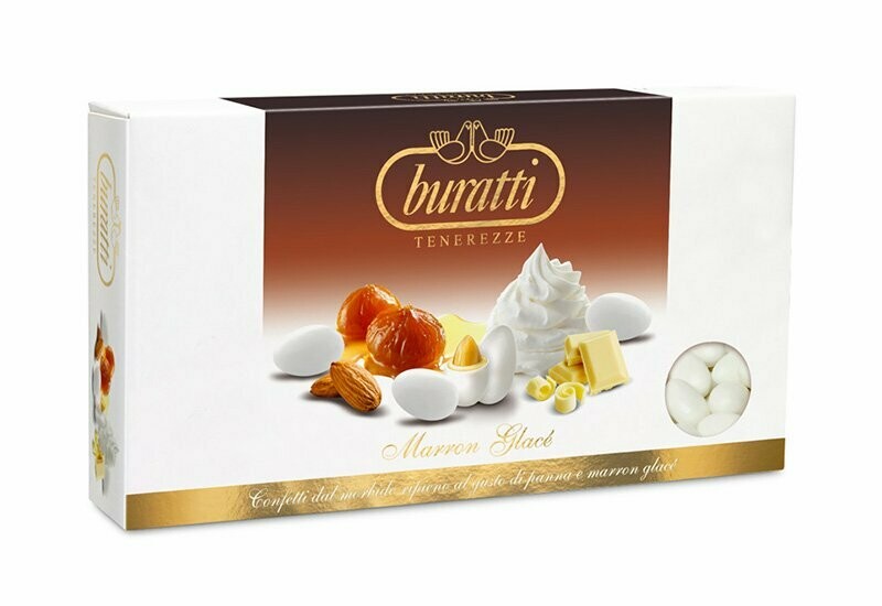 Tenerezze  gusto Marron Glacé - 1 Kg - Bianco