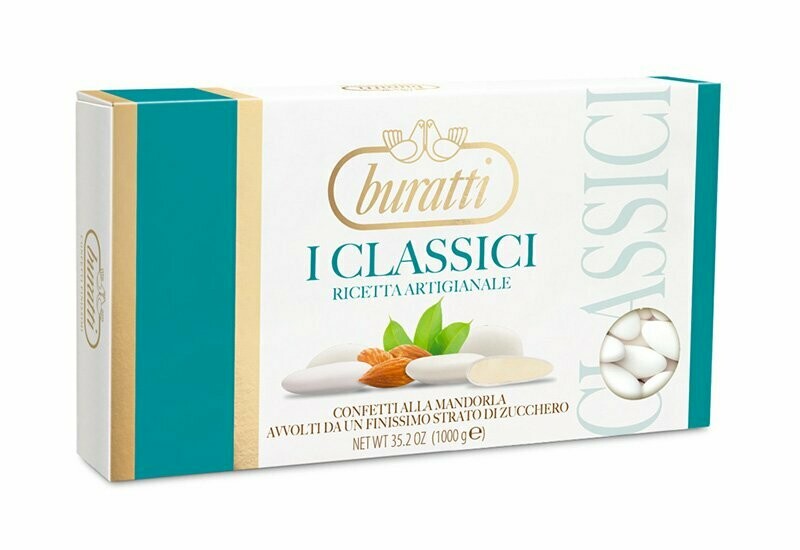 Confetti Fior di Mandorla 37/38 - 1 Kg - Bianco