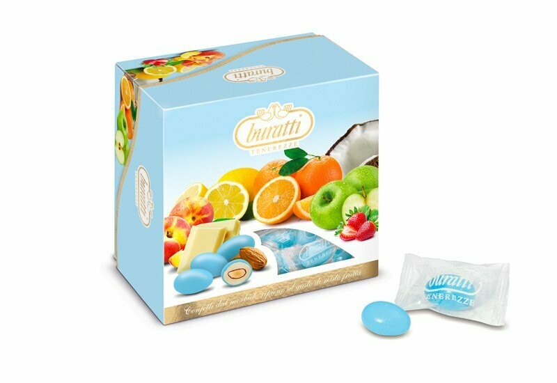 Confezione a Vassoio Misto Frutta - 0,5 Kg - Celeste