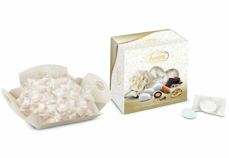 Confezione a Vassoio - 0,5 Kg - Bianco