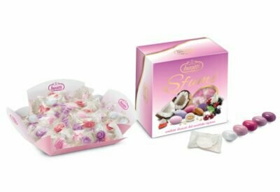 Confezione a Vassoio Sfumé - 0,5 Kg - Rosa