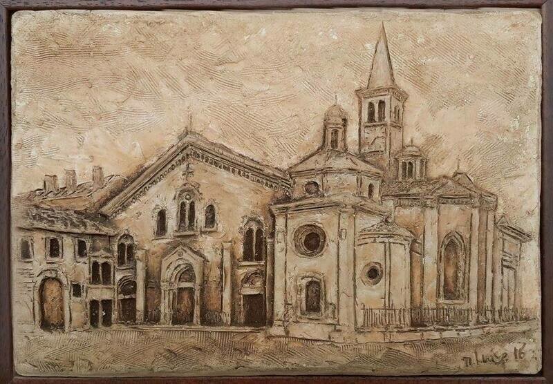 Bassorilievo in Cotto Basilica di S. Eustorgio - Milano