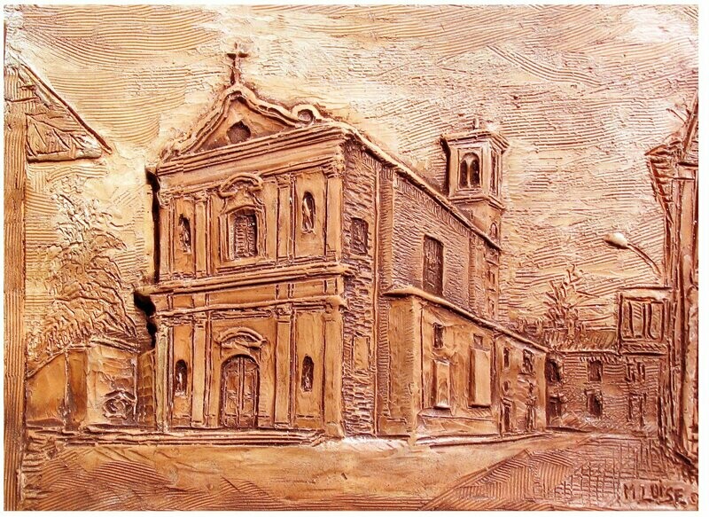 Bassorilievo in Cotto Chiesa Vecchia di Sacconago - Busto Arsizio (VA)