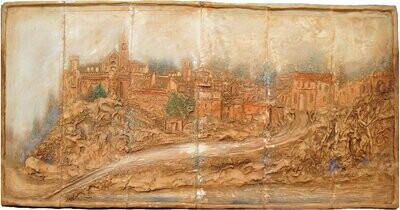 Bassorilievo in Cotto Castiglione Olona Borgo Medievale
