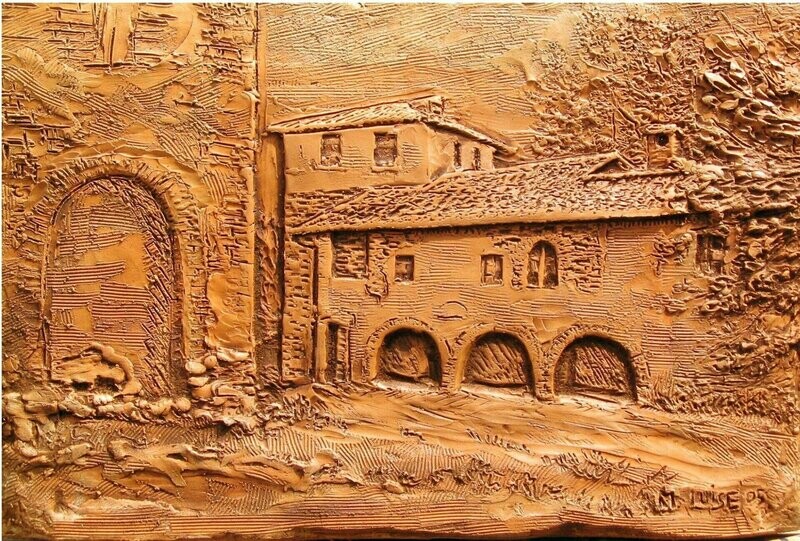 Bassorilievo in Cotto Monastero di Torba - Gornate Olona (VA)