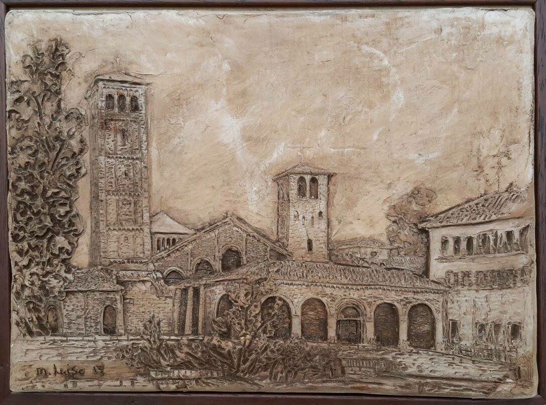 Bassorilievo in Cotto Basilica di Sant'Ambrogio - Milano