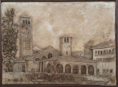Bassorilievo in Cotto Basilica di Sant'Ambrogio - Milano
