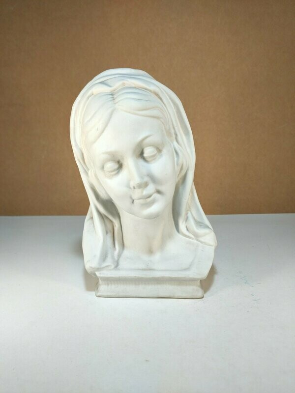 Viso Dolcissimo di Madonna Porcellana Bisquit H 21 Viso Dolcissimo di Madonna Porcellana Bisquit H 21