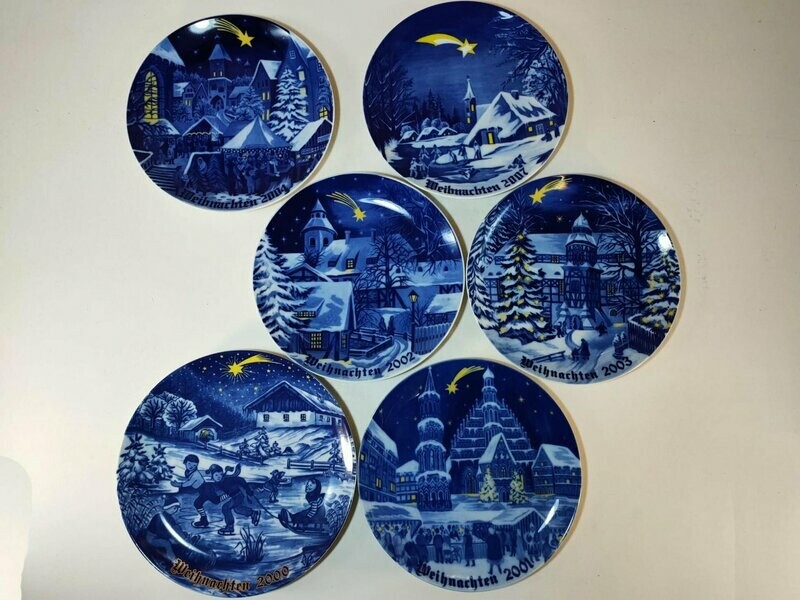 Piatto Natale da Collezione TIRSCHENREUTH 2000 - PORCELLANA GERMANY