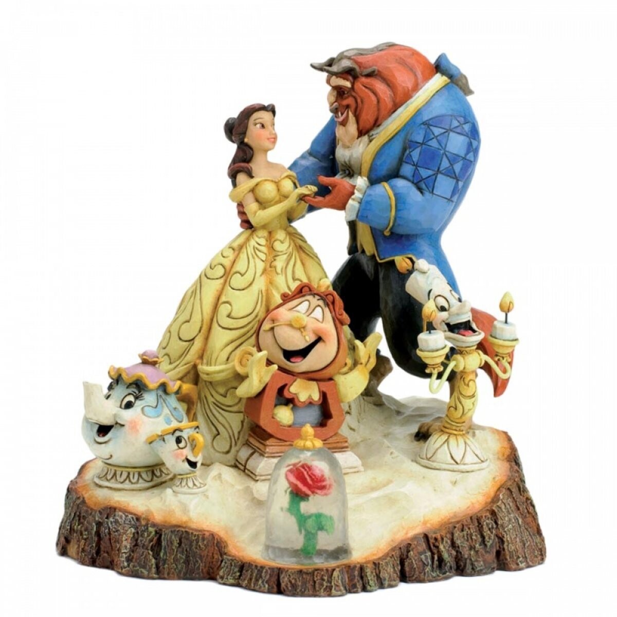La Bella e la Bestia - H 19 cm  - 4031487 Disney Traditions