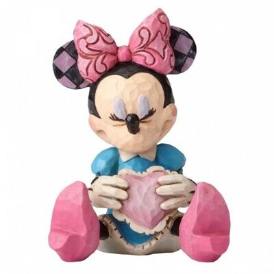 Minnie Mini con Cuore - H 7 cm Disney Traditions 4054285